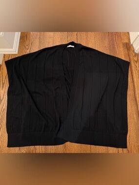 Anne Fontaine Black Shawl/Poncho